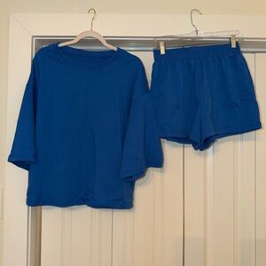 Blue Women's Loungewear Set
